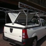 GULLWING STEEL CANOPY CUSTOM BUILT