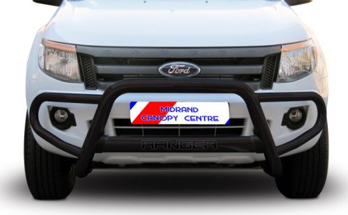 Ford Ranger T6 Tri-Bumper Protector - Black