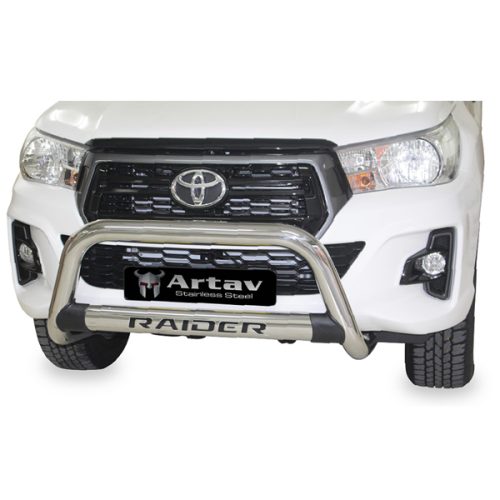 Toyota Hilux Nudge Bar - Stainless