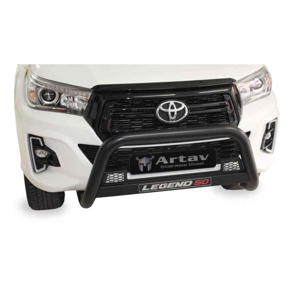 Toyota Hilux Legend 50 Honeycomb Nudge Bar Black Midrand Canopy Centre toyota-hilux-legend-50-honeycomb-nudge-bar-black-midrand-canopy-centre