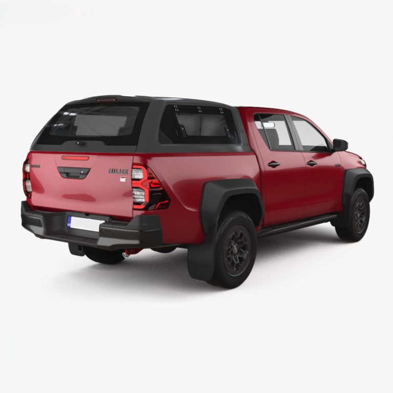 TOYOTA HILUX FIBREGLASS EXEC TIP UP CANOPY